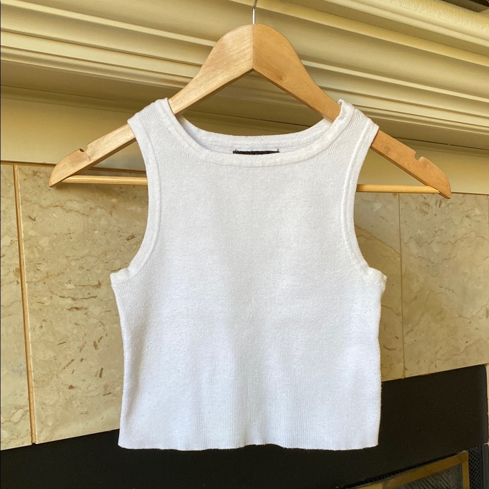 Kendall & Kylie White Tank Top